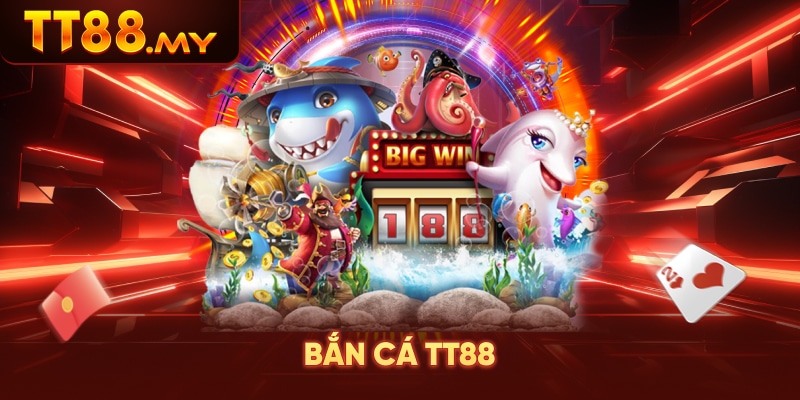 Sảnh game Bắn Cá TT88 đồ họa 3D sắc nét