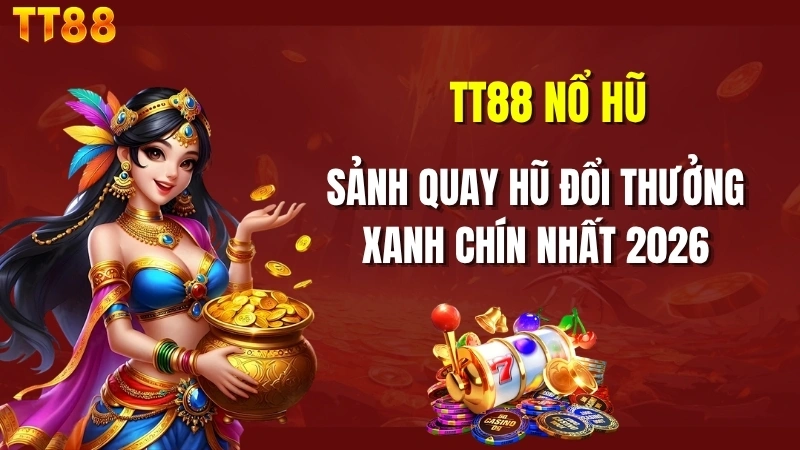 TT88 Nổ Hũ – Sảnh Quay Hũ Đổi Thưởng Xanh Chín Nhất 2026